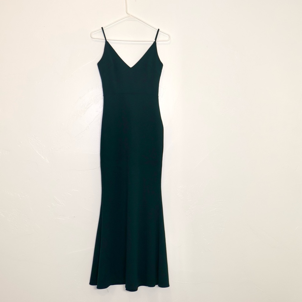 Lulus Infinite Glory Forest Green Maxi Dress - Size XXS - Picture 4 of 13